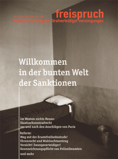 Titel Freispruch Heft 6